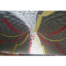 Estrutura do telhado da estrutura do espaço leve pré -fabricada para edifício comercial do showroom